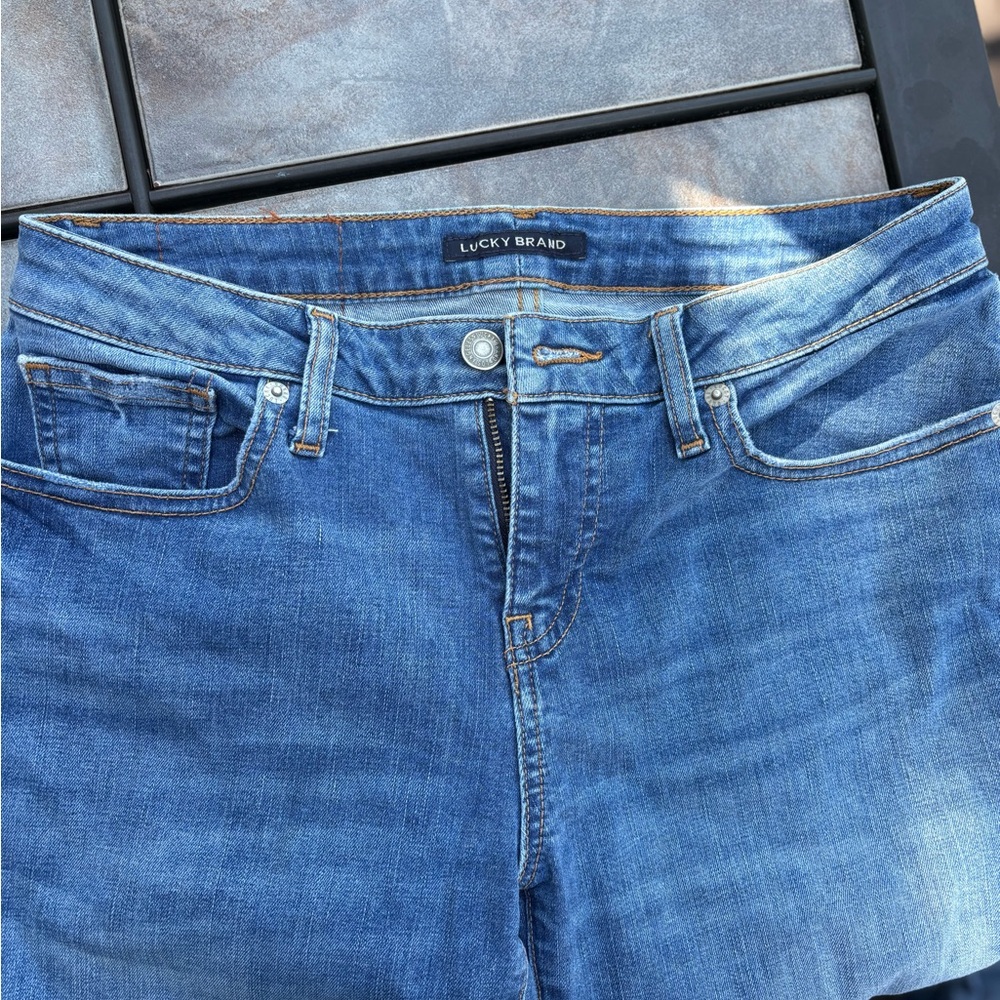 Lucky Brand Lolita Low Rise Crop Jeans, size 29